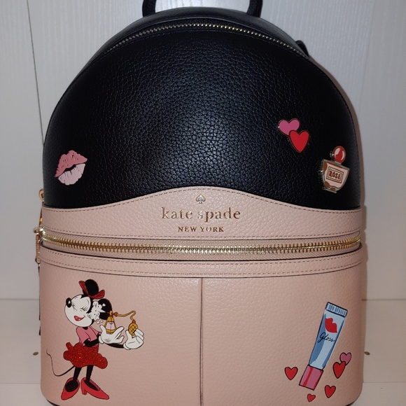 Kate Spade Minnie Mouse Medium Backpack New! - Picture 5 of 14